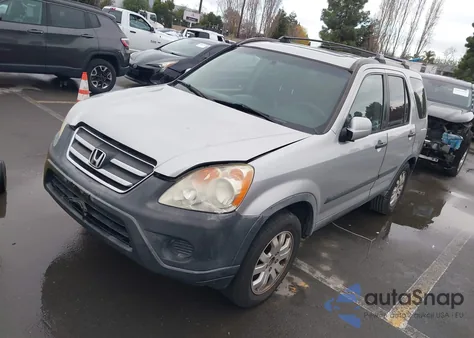 2005 Honda Cr-V Ex из США, поврежденный, VIN JHLRD78895C020738